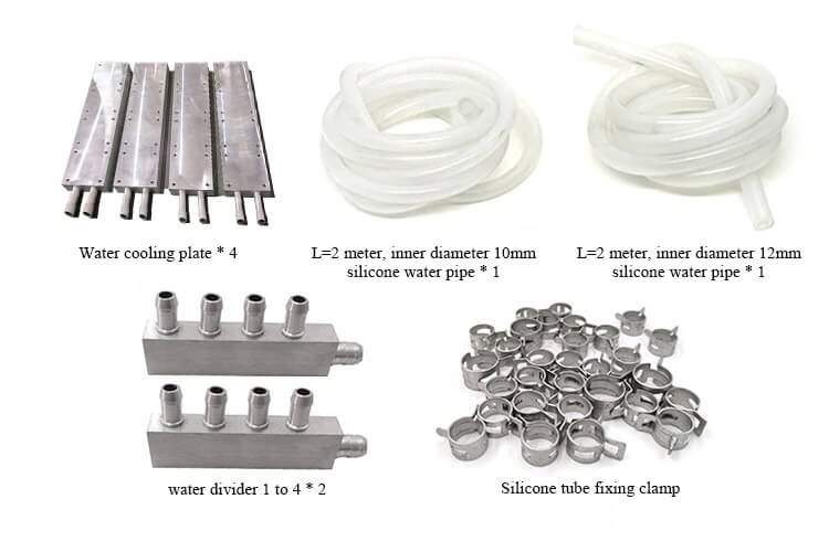 Antminer E9 Pro water cooling plate composition