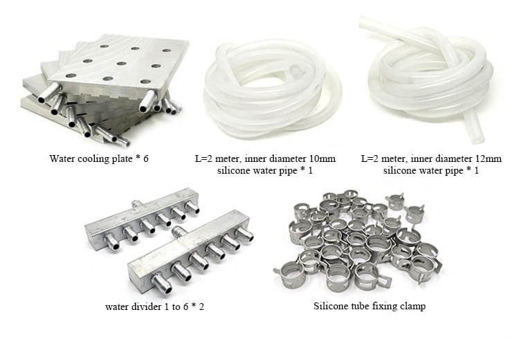 Antminer T17 water cooling plate composition