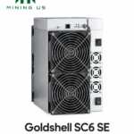 Goldshell SC6 SE 17Th/s 3300W Blake2B-Sia Algorithm SC Coin Mining