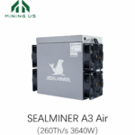 Bitdeer SEALMINER A3 Air 260TH/s 3640W Bitcoin Miner