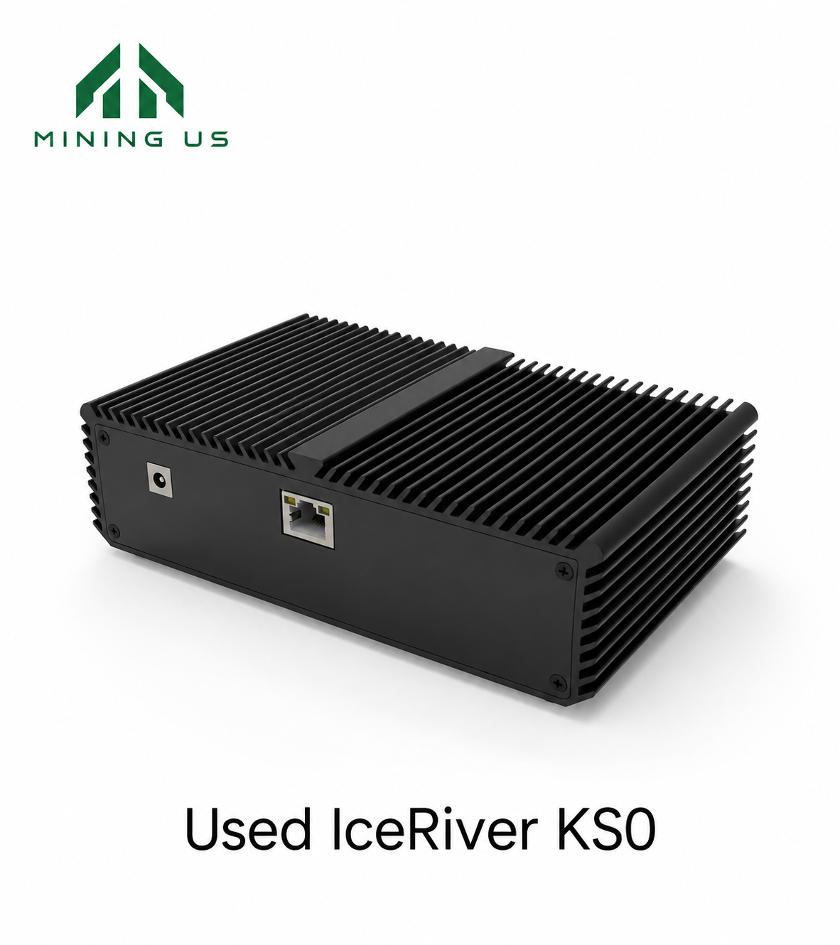 miningus-usedks0 Used IceRiver KAS KS0 100GH 65W Including Power Supply KAS Mining Silent Home Use - Image 1