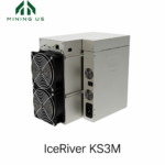 Second Hand IceRiver KAS KS3M 6TH/S 3400W/h KAS Coin Asic Mining Machine Cryptocurrency Kaspa