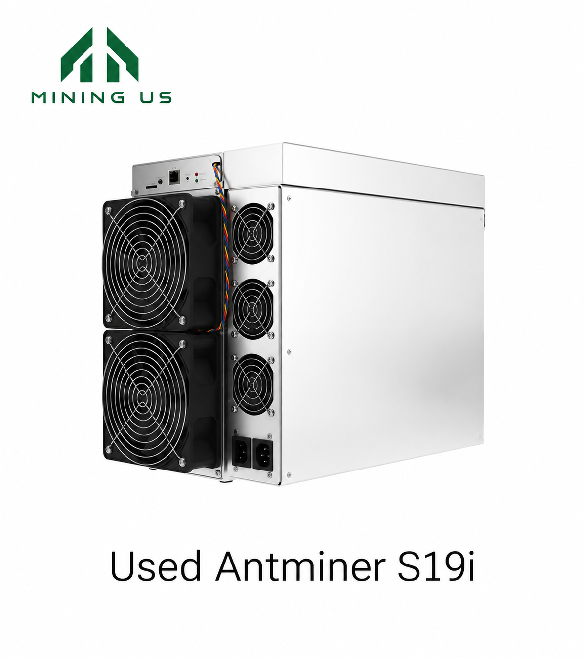 miningus-useds19i Used Antminer S19i 88.5T 3250W Bitcoin Miner Crypto Mining Hardware - Image 1