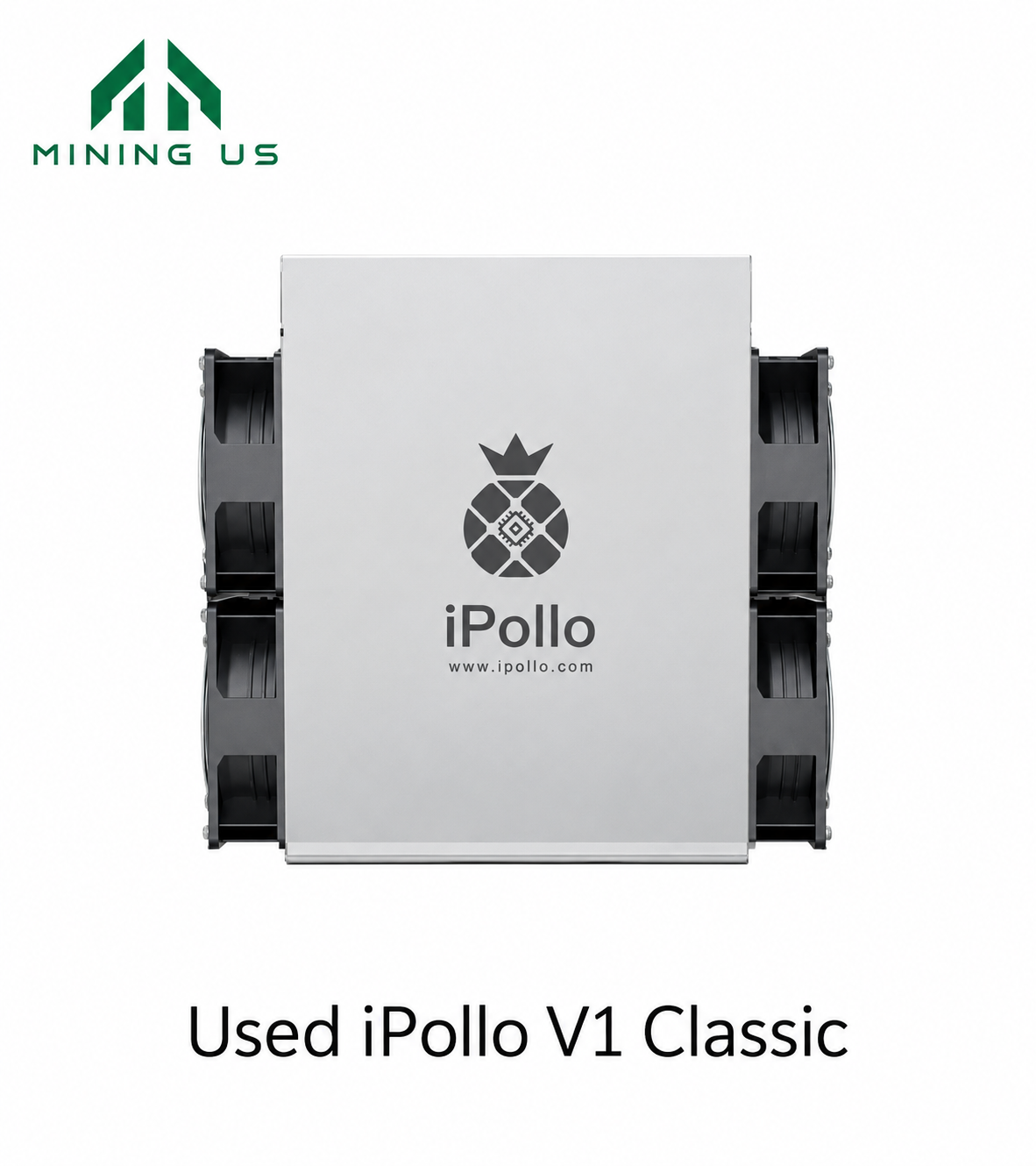 miningus-usedv1classic Used iPollo V1 Classic 1550M ETC Miner Asic Mining Machine - Image 1