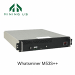 MicroBT Whatsminer M53S++ 298T 336Th/s 24W/T 6080W Hydro Miner Bitcoin Mining Machine