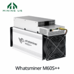 MicroBT WhatsMiner M60S++ 220T 3410W Bitcoin Miner