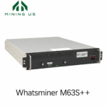 MicroBT WhatsMiner M63S++ 424Th/s 6572W Bitcoin Miner Hydro Cooling