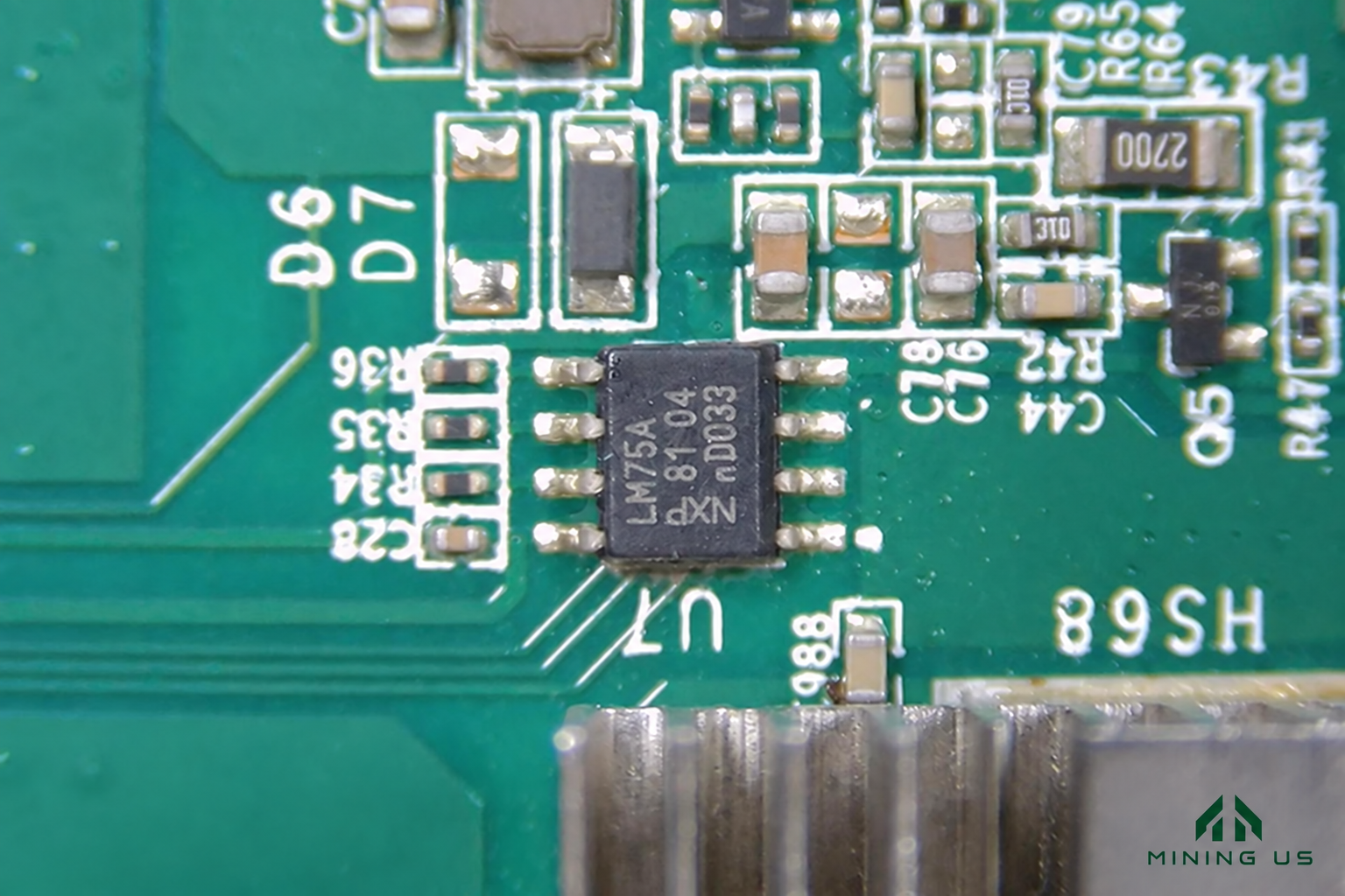 LM75A ASIC Temperature Sensor IC — 10 Pack product details