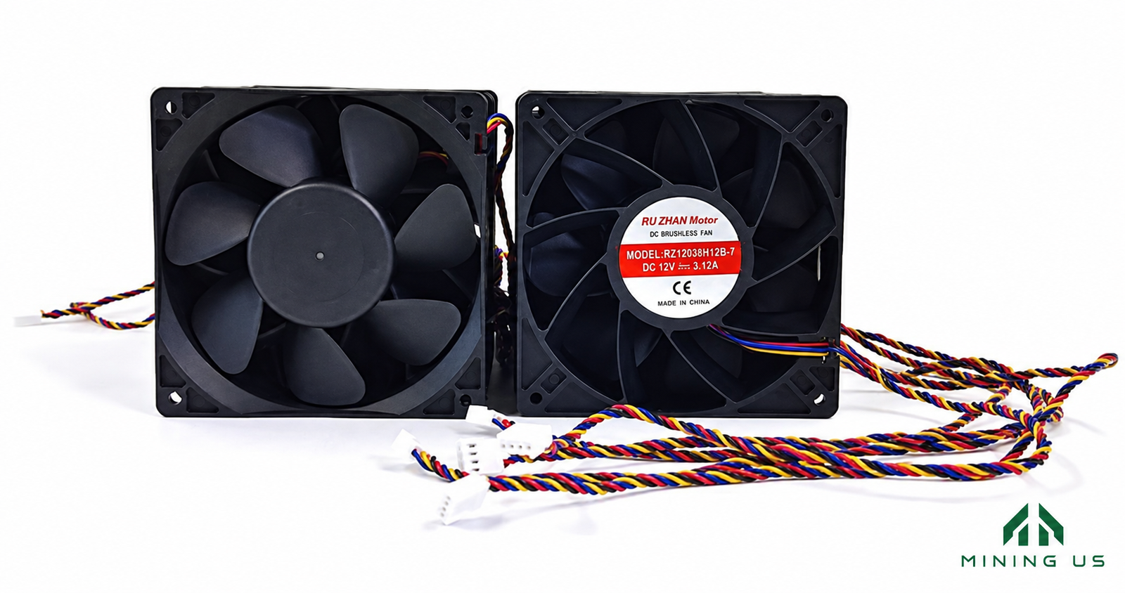 Antminer 120mm 6000 RPM Replacement Fan Kit — 20 Fans product details
